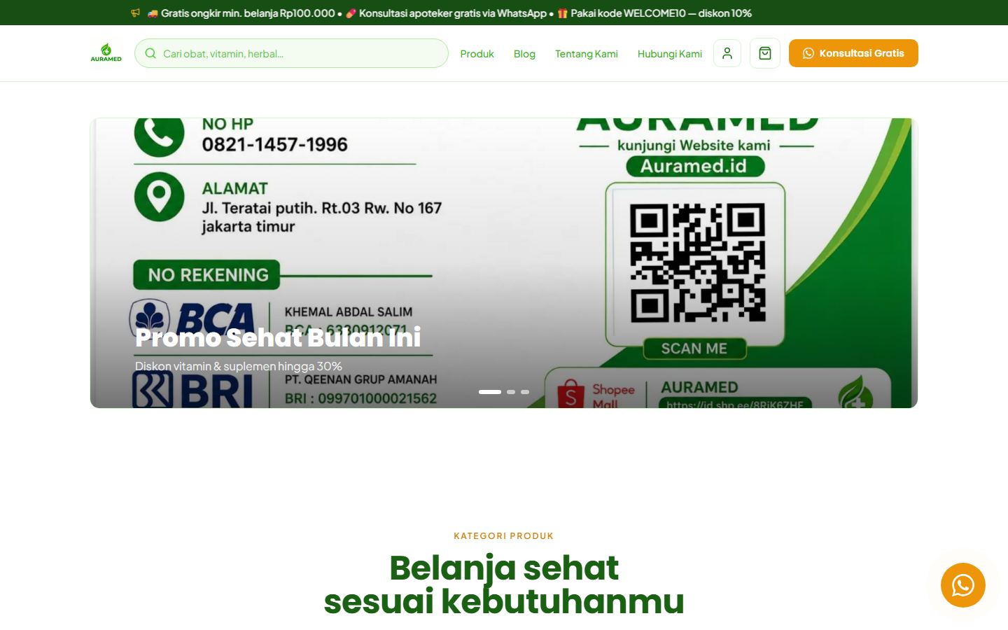 Beranda Auramed