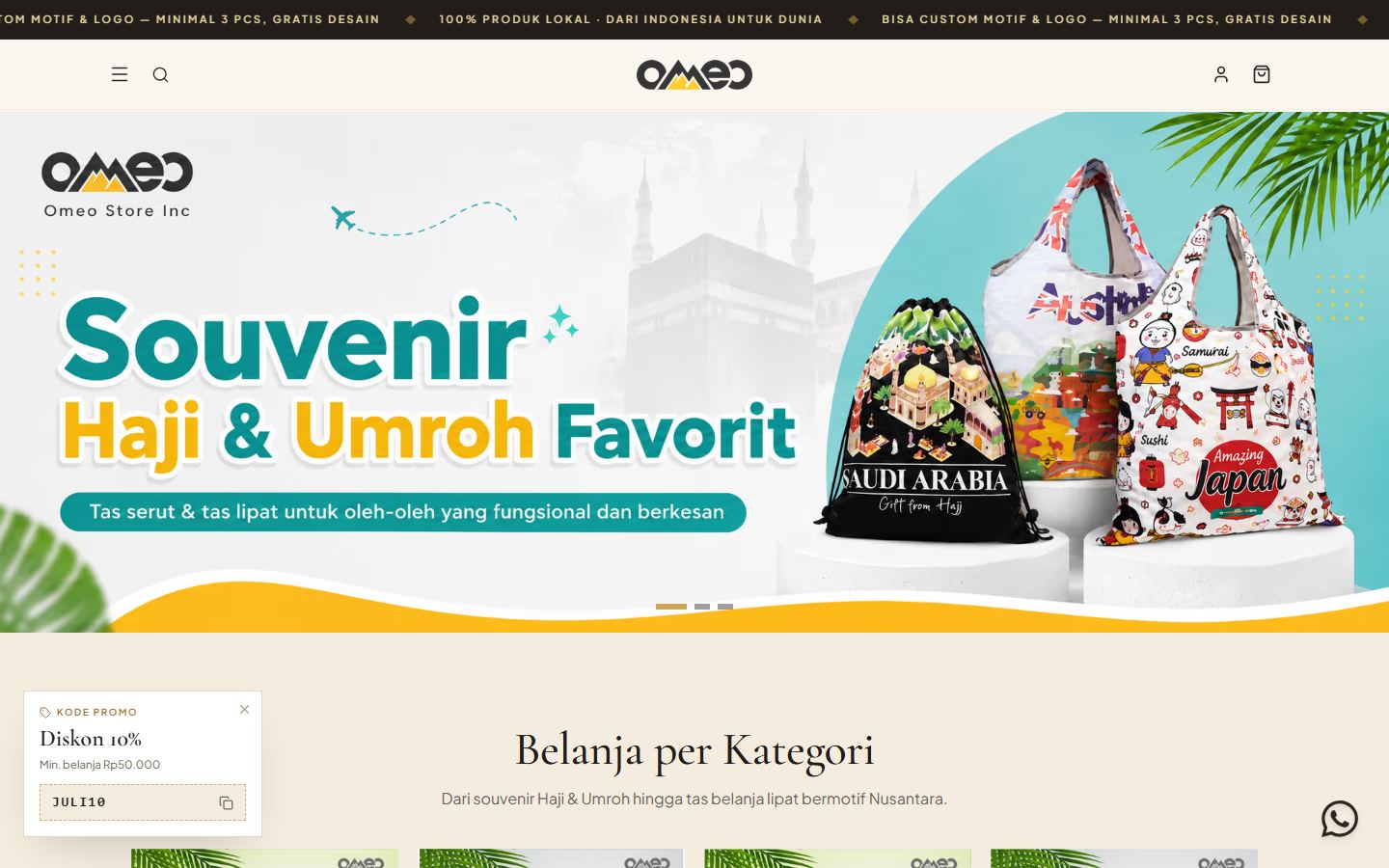 Beranda Omeo Store