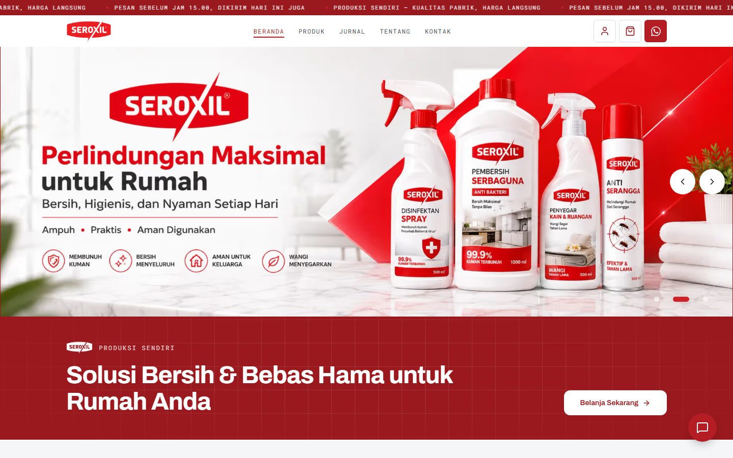 Beranda Seroxil